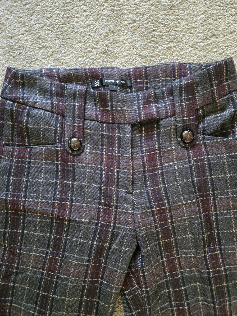 Classic Plaid Pants
